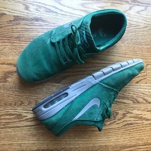 Nike SB Stefan Janoski Max Shoes in Green